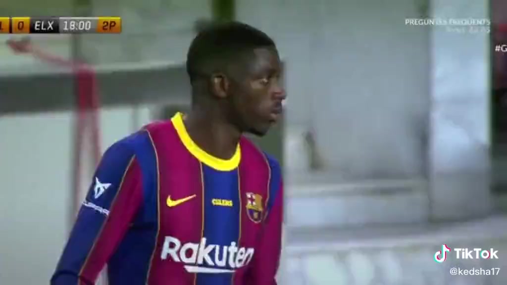 登贝莱的跑位位置感