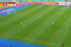 U20亚洲杯-国足2-0沙特迎首胜 木塔力甫传射徐彬破门