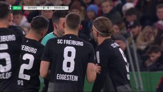 德国杯-拜仁1-2遭弗赖堡绝杀止步8强 穆西亚拉补时送点于帕破门