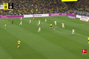 德甲-马伦双响贝林厄姆破门阿德耶米两助攻 多特4-0法兰克福登顶