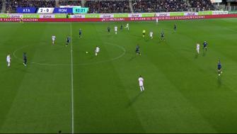 [进球视频] 罗马1-2扳回一球！佩莱格里尼禁区弧前低射破门