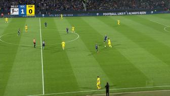 [进球视频] 多特1-1扳平比分！阿德耶米门前包抄轻松破门