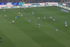 意甲-奥斯梅恩破门 那不勒斯1-1乌迪内斯提前五轮夺冠