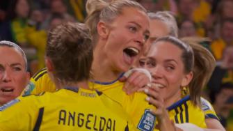 女足世界杯-瑞典2-0澳大利亚获季军 罗尔福点射阿斯拉尼建功