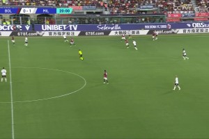 [进球视频] AC米兰2-0领先！普利西奇世界波轰入意甲首球