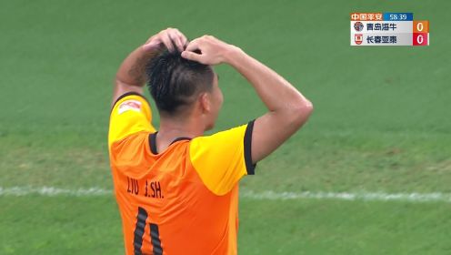 [进球视频] 刘军帅甩头攻门 对手门将后卫沟通失误破僵