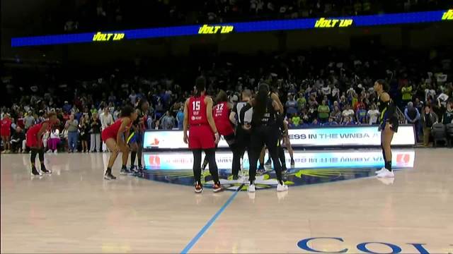 WNBA季后赛首轮G1 亚特兰大梦想 82 - 94 达拉斯飞翼 集锦