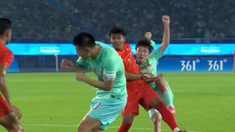 亚运男足-中国4-0缅甸两连胜提前出线 谭龙双响王振澳戴伟浚破门
