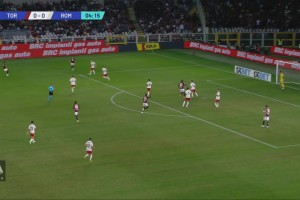 意甲-罗马1-1都灵5轮5分 卢卡库连续三场破门萨帕塔头球扳平