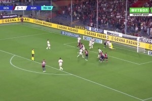 [进球视频] 罗马1-3落后热那亚！托尔斯比门前头球破门！