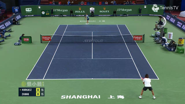 太遗憾了！ATP上海大师赛：张之臻苦战三盘憾负胡尔卡奇，无缘8强