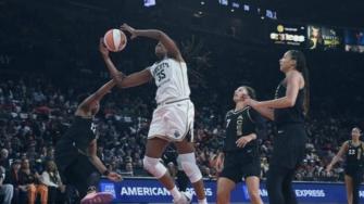 10月12日WNBA总决赛2 纽约自由人76-104拉斯维加斯王牌 全场集锦