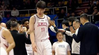 琼斯26+5 余嘉豪12+11 米切尔17+13 浙江轻取宁波