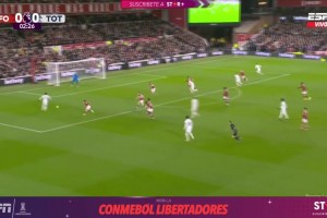 英超-十人热刺2-0森林2连胜 库卢传射理查利森连场破门比苏马直红