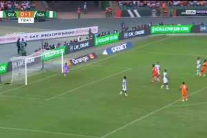 非洲杯-奥斯梅恩造点埃孔点射 尼日利亚1-0科特迪瓦
