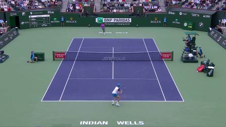 ATP印第安维尔斯网球大师赛半决赛 辛纳1 - 2阿尔卡拉斯 集锦