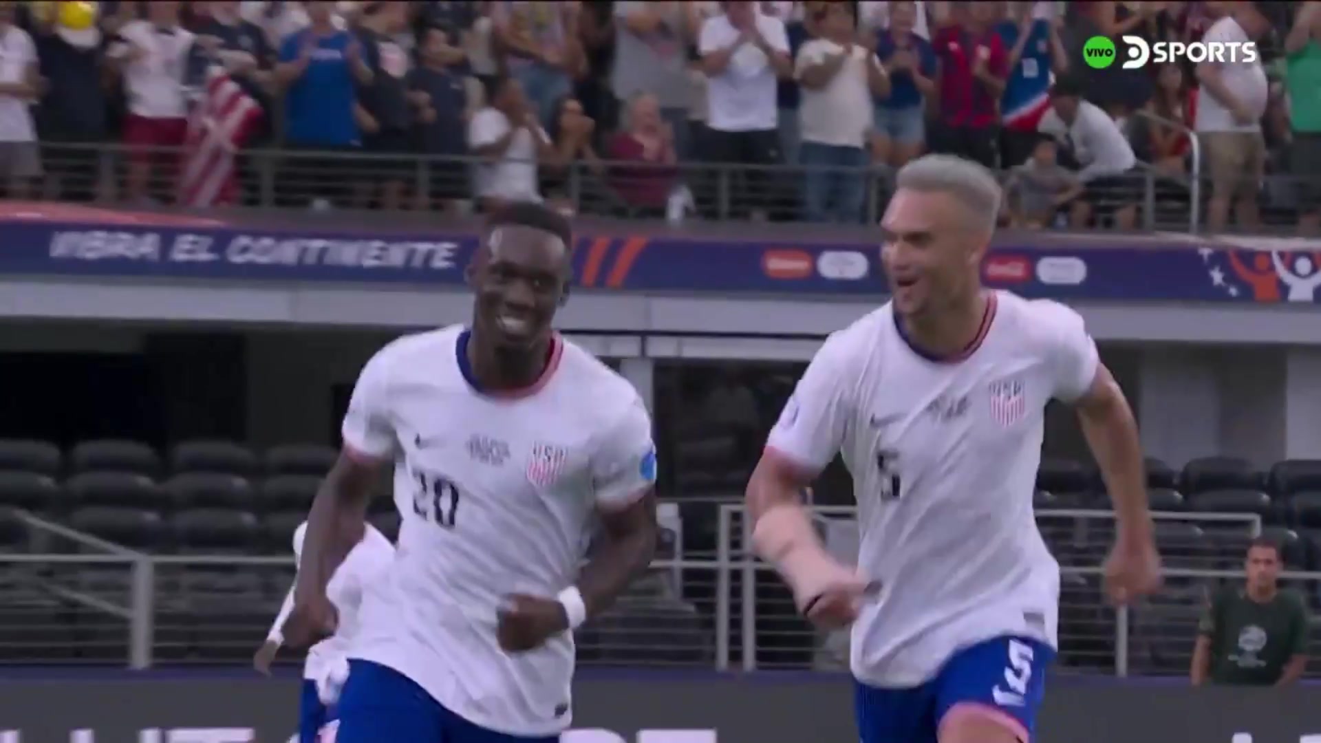 普利西奇送助攻巴洛贡低射破门！美国2-0领先玻利维亚！