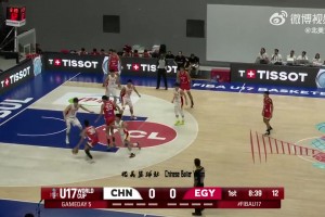 U17男篮世界杯排位赛-李悦洲19+7 中国U17不敌埃及