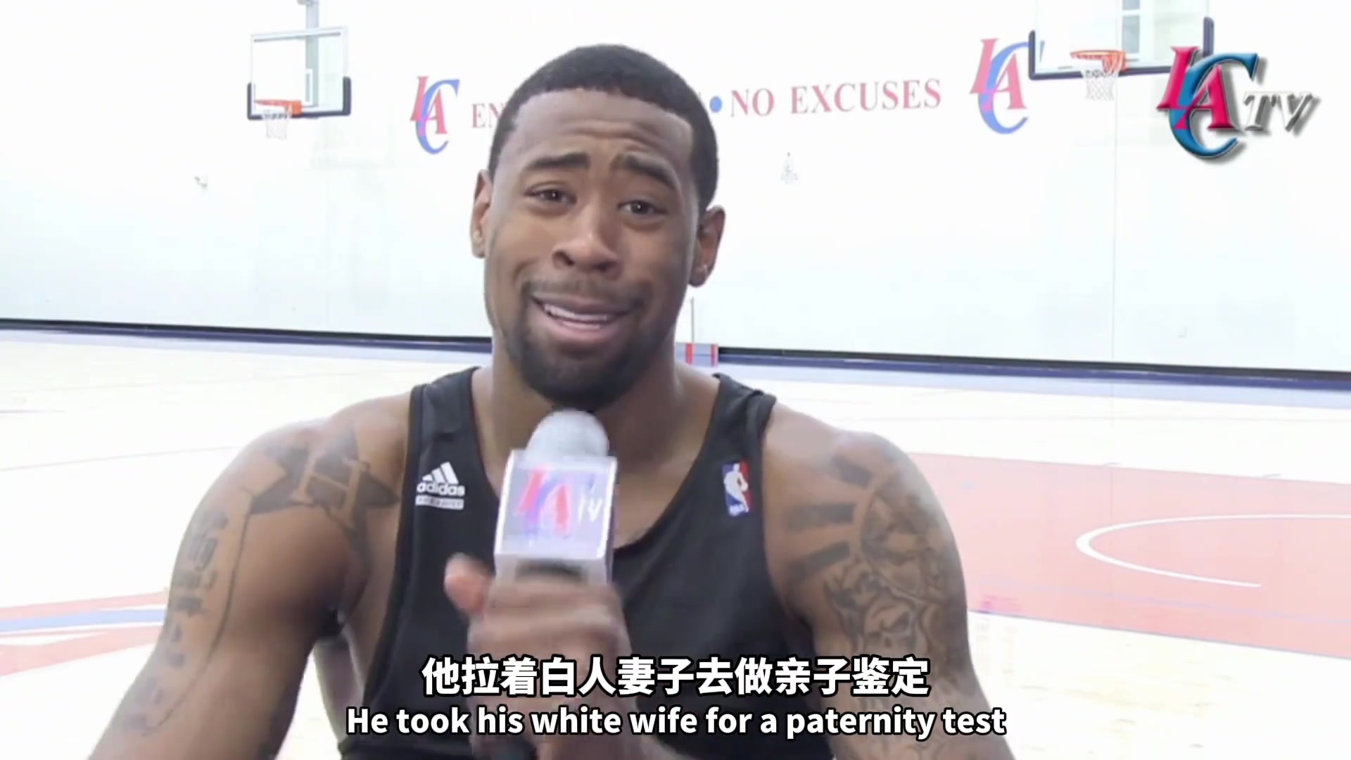 【有道理嘛?】NBA黑人球员生了一个白人小孩！但他却是最幸运