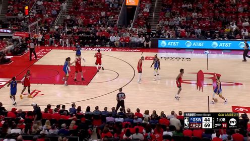 05月01日NBA季后赛西部首轮G5 勇士 - 火箭 精彩镜头