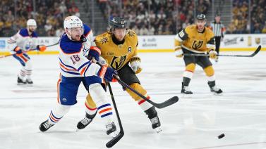05月09日NHL季后赛次轮G2埃德蒙顿油人5 - 4 维加斯金骑士 全场集锦