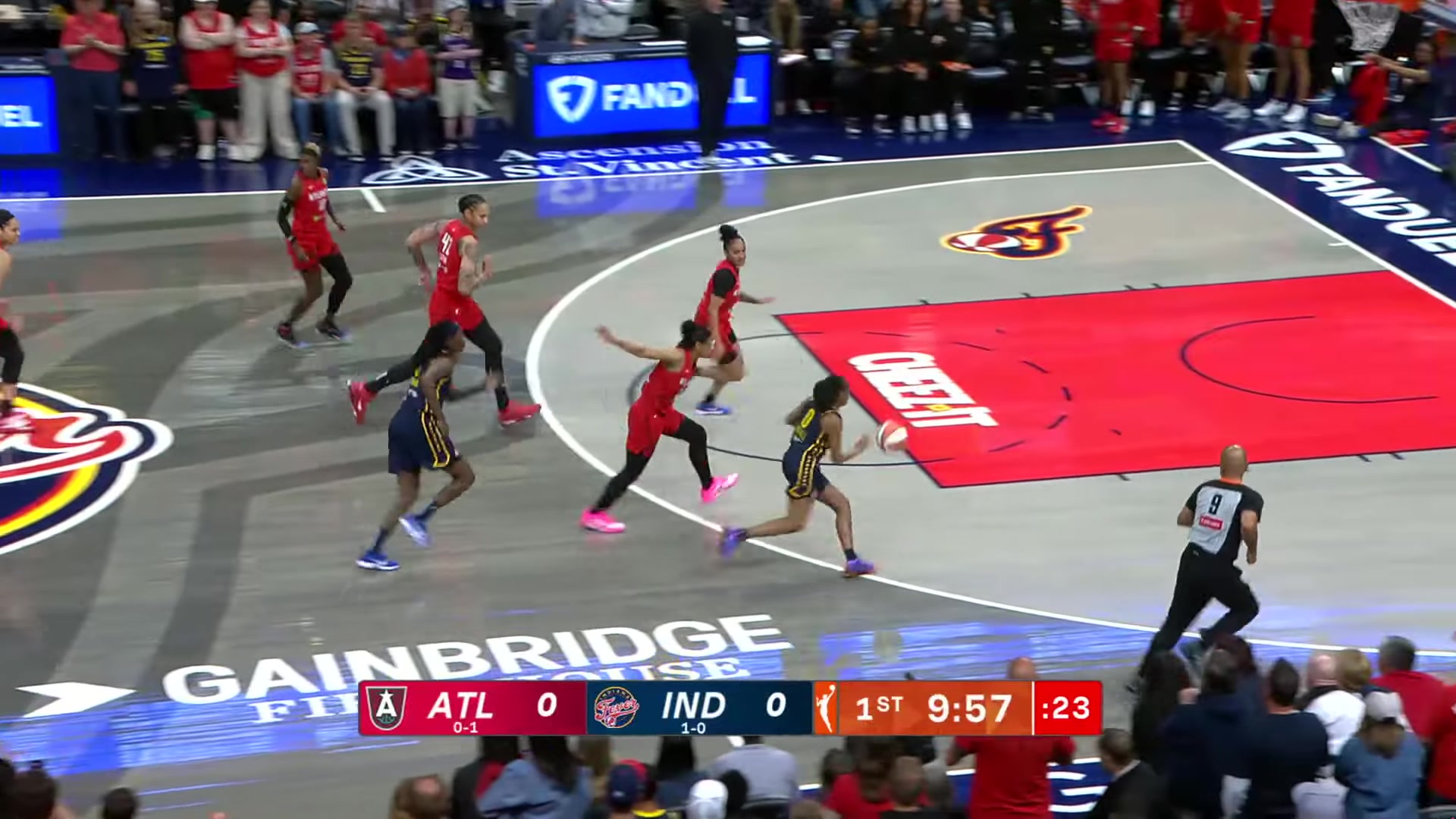 05月21日WNBA常规赛 亚特兰大梦想 91 - 90 印第安纳狂热 全场集锦
