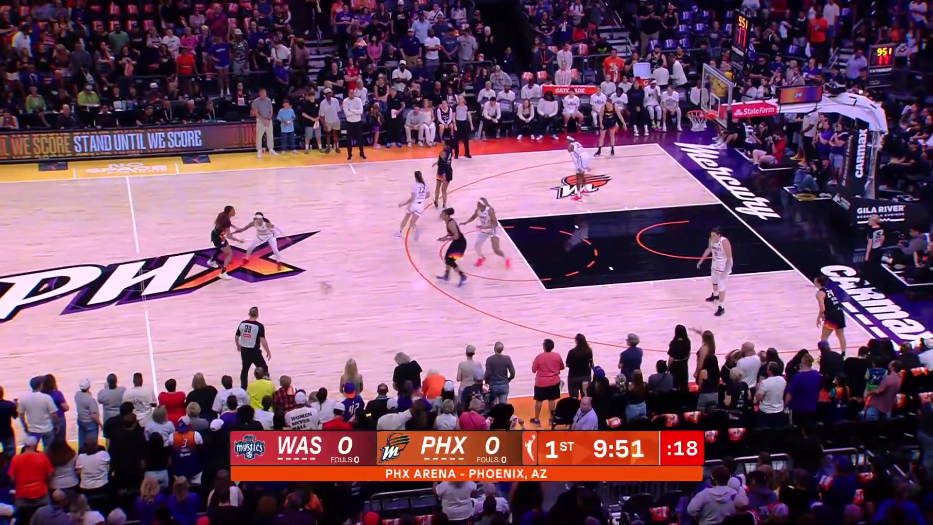 WNBA常规赛 康涅狄格太阳 55 - 79 亚特兰大梦想
