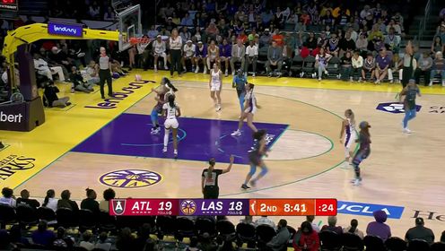 WNBA常规赛 亚特兰大梦想 88 - 82 洛杉矶火花 全场集锦