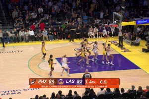 06月02日WNBA常规赛 菲尼克斯水星 85-80 洛杉矶火花 集锦