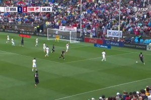 友谊赛-居勒尔破门 土耳其2-1逆转美国
