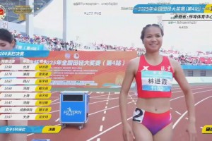 状态不错啊！全国田径大奖赛女子100米栏决赛：夏思凝第三