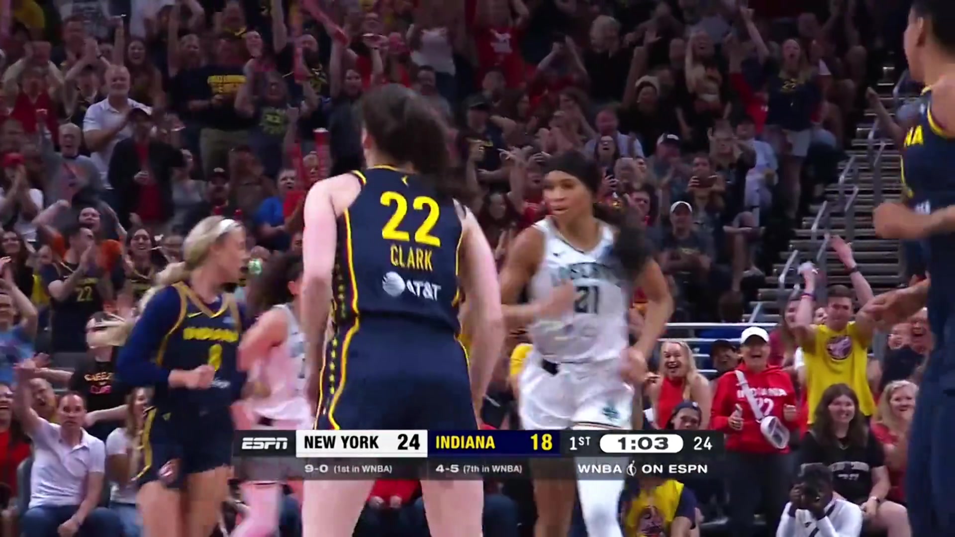 【WNBA】一己之力拉高WNBA收视率！克拉克这打法巅峰库里