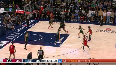 06月18日WNBA常规赛 拉斯维加斯王牌 62 - 76 明尼苏达山猫 全场集锦
