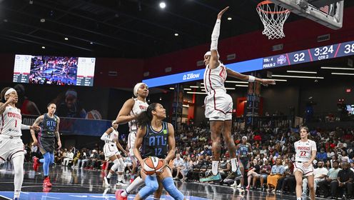 WNBA常规赛 华盛顿神秘人 91 - 92 亚特兰大梦想 全场集锦