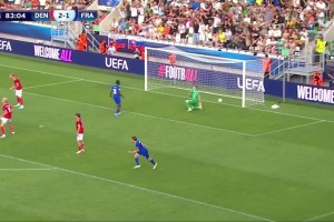 U21欧青赛-梅林世界波特尔绝杀 法国2分钟两球3-2逆转丹麦