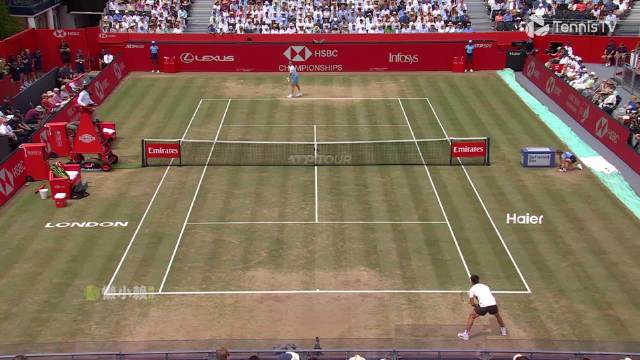 06月23日ATP500伦敦站决赛 阿尔卡拉斯2-1莱赫奇卡 全场集锦