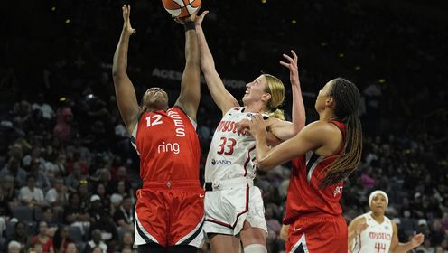 WNBA常规赛 华盛顿神秘人 94 - 83 拉斯维加斯王牌 集锦