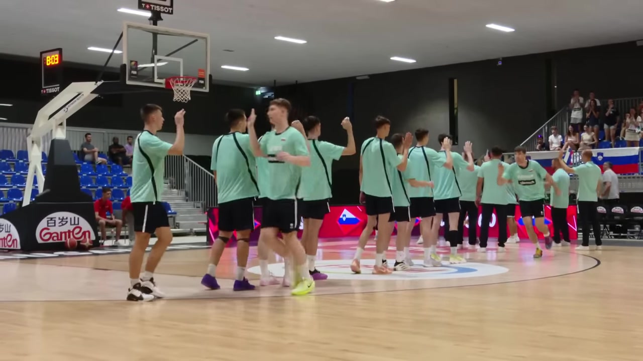 07月03日U19男篮世界杯1/8决赛 阿根廷80-81斯洛文尼亚 全场集锦