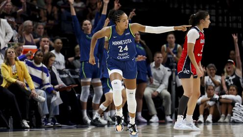 WNBA常规赛 华盛顿神秘人 75 - 92 明尼苏达山猫 全场集锦