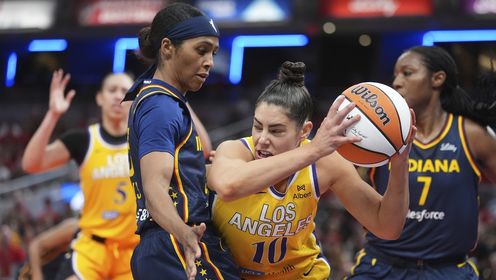 07月06日WNBA常规赛 洛杉矶火花 89 - 87 印第安纳狂热 全场集锦