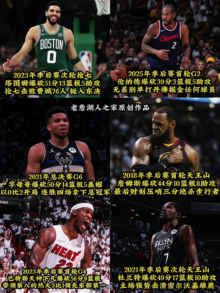 [76人]谁是现如今联盟的锋线答案？NBA锋线球员季后赛的爆