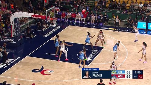 WNBA常规赛 芝加哥天空 79 - 81 华盛顿神秘人 全场集锦