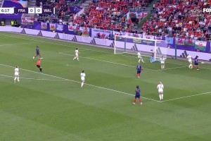 女足欧洲杯-马特奥传射马伊里破门 法国女足4-1威尔士女足