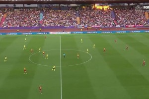 女足欧洲杯--斯蒂娜破门 瑞典女足4-1德国女足取小组头名