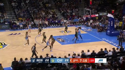 07月15日WNBA常规赛 明尼苏达山猫91-78芝加哥天空 全场集锦