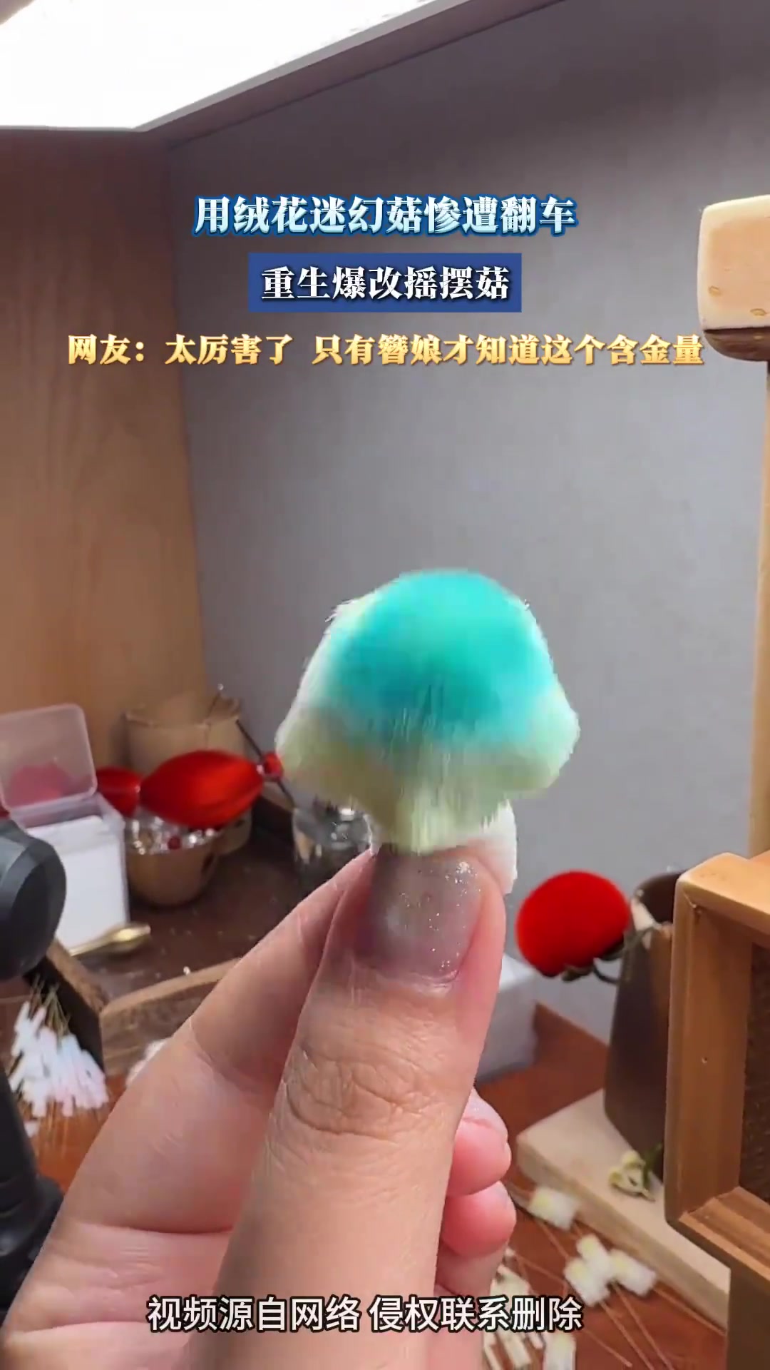 绒花迷幻菇改摇摆菇！