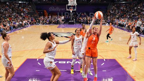 08月06日WNBA常规赛 康涅狄格太阳 66 - 82 菲尼克斯水星 全场集锦