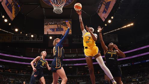 08月06日WNBA常规赛 印第安纳狂热 91 - 100 洛杉矶火花 全场集锦