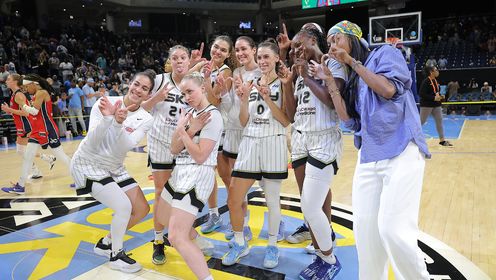 08月06日WNBA常规赛 华盛顿神秘人 64 - 78 芝加哥天空 全场集锦