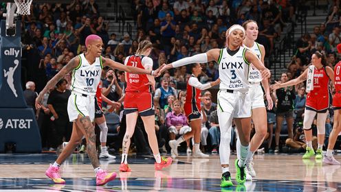 08月09日WNBA常规赛 华盛顿神秘人 76 - 80 明尼苏达山猫 全场集锦